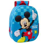 Mochila 3D Mickey Mouse 3D 27x33x10 Cm (Safta 622550890)