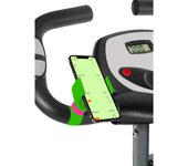 Tawis Soporte movil Bicicleta estatica Universal valido para Smartphones de hasta 7.5" de Pantalla Soporte movil para Bici Spinning sujeta movil eliptica sujeta movil Cinta Correr Verde