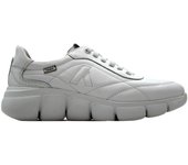Callaghan 64700 Zapato casual de cordón elástico,suela de goma,liso,plantilla extraible,de piel,sneakers, para señora