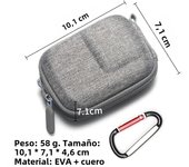 For action5 pro 4 3 protection storage bag sports camera mini gopro storage bag with hook sports camera accessories
