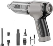 Aspirador de Mano Sin Cable para Coche Powerful-Soplador Aire para PC y Polvo - Mini Aspirador Portátil Coche Recargable 12000PA-Función Inflador y Envase al Vacío-Katería Duradera 2000mAh ()