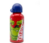 Marvel AVENGERS Botella de Aluminio con capacidad de 400 ml. Botella Infantil de aluminio.