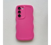Fashionable Wave Edge Phone Case Suitable For Samsung S24 S23 S21 S20 FE S22 Plus Ultra Note 20 Ultra Shockproof Bumper Cover