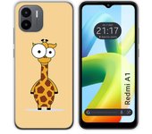 Funda Silicona para Xiaomi Redmi A1 diseño Jirafa Dibujos