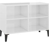 vidaXL Mueble de TV con patas de metal 69,5x30x50 cm, Mueble de Salon, Mueble TV, Mueble TV salon, Mesa de TV, Mueble tele