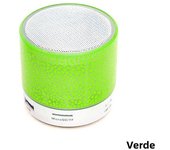 New Mini Portable Car Audio A9 Dazzling Crack LED Wireless Bluetooth 4.1 Subwoofer Speaker TF Card