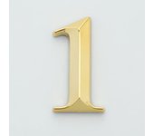 1pc Height 5cm Golden Home Sticker Address Door Label Gold Modern House Number