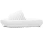 Zapatillas Mujer, Chinclas, Zapatillas Mujeres Chinclas de Nubes de Verano,Baño de Masaje Baño sin Deslizamiento Secado de Toe Abierto Súper Suave Cómoda Sandalias de Suela Gruesa, Suela extra Gruesa de 4 cm, adecuados interiores Oficina, Playa.