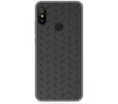 Tumundosmartphone Funda Gel Tpu para Xiaomi Redmi 6 Pro / Mi A2 Lite Diseño Metal Dibujos