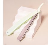 1/2pcs straight edge shaver high-end salon folding men's manual shaver，Special for real hair wigs