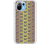 Funda compatible con Xiaomi Mi 11 Lite - Be Unique Funda Gel mapaches