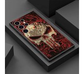Punisher Man Phone Case for Samsung Galaxy S22 Plus S21 5G S21 FE S24 S25 Ultra S20 S23 Ultra S22 Ultra Cover