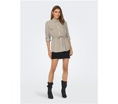 BLAZER CHAQUETA MUJER CINTURON MANGAS REMANGADAS ONLY ONLARIS 15310852