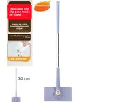 Large Hands-Free Cleaning Mop For window Floor 360°Rotation Dust Remover Automatic Paper Towel Mop Household Cleaning Tool