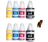 8 Botellas de Tinta Compatibles Canon GI41 GI-41 Pixma G1420 G1430 G2420 G2430 G2460 G2470 G3420 G3430 G3460 G3470 G4470