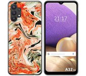 Tumundosmartphone Funda Gel Tpu para Samsung Galaxy A32 5G diseño Mármol 12 Dibujos