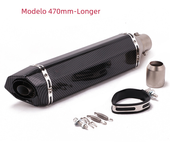 51mm Universal Accessories Motorcycle Exhaust pipe Modified Muffler Pipe echappement moto db killer For XJ6 MT07 09 03
