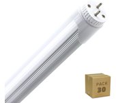 Ledkia Tubo LED T8 G13 150 cm Aluminio Conexión Un Lateral 22W 120 lm/W (Pack 30 un) Blanco Neutro No