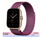 20mm/22mm Milanese band For Amazfit GTS/4/2/2e/3/GTS2 Mini/GTR 47mm/GTR2/4/3/Pro stratos Metal Watch Bracelet Amazfit bip strap