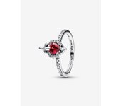 Pandora - Anillo DE LA Reina Malvada DE LOS Villanos de Disney - Plata de Lei