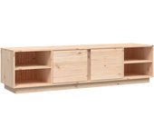 vidaXL Mueble de TV madera maciza de pino 156x40x40 cm, Mueble de Salon, Mueble TV, Mueble TV salon, Mesa de TV, Mueble tele