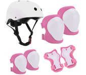 Juego de casco y protectores para niños de 3 A 10 años, de Bicicleta Cascos, Cascos de patineta para niños y niños, juego de rodilleras, coderas y muñequeras, para Cycling, patinaje sobre Ruedas y patineta Una variedad de colores disponible.