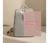 Mochila de viaje para mujer, morral para ordenador portátil de tela Oxford, trabajo, universidad, 14 pulgadas