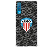 Funda original compatible con Samsung Galaxy A7 2018 - Lugo Escudo y Fondo Estrellas