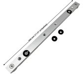T Tracks Hardware Red Woodworking T Slot Slider Practical Pusher Modification Metal Miter Tool Bar Limit