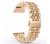 22mm 20mm Band for Samsung Galaxy Watch 3 41 45mm Gear S3 46mm 42mm Watch Stainless Steel Strap for Amazift Metal Wrist Bracelet
