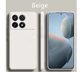 Silicone Phone Case for Xiaomi POCO X6 Pro Original Square Liquid for Xiaomi POCO X6 Pro Soft Lens Shockproof Back Cover Housing