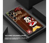 Merry Christmas Mickey Minnie Phone Case for Samsung Galaxy S23 Ultra S22 S21 FE S20 S10 S10E Note 20 10 Plus Coque