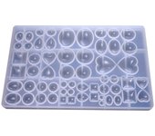Molde de silicona para fundición de joyas, 1 unidades, molde de resina , molde de resina epoxi para hacer joyas, colgantes, collares, pendientes, decoración, soporte para joyas, manualidades