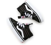 Zapatillas Vans Sk8-Hi Zip para niños en color negro