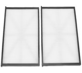 2Pcs Robotic Pool Cleaner Filter Cartridge Activated Carbon High Efficiency Pool Replacement Filter Panel for TigerShark RCX7010