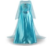 Girls Elsa Anna Dress Children Princess Carnival Dress Kids Jasmine Rapunzel Pageant Flower Disguise Cosplay Christmas Costume