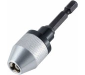 Portabrocas de cambio rápido para taladro sin llave con vástago hexagonal de 0,3-6,5 mm