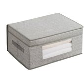 Caja plegable para almacenamiento de juguetes de mascotas, caja organizadora para ropas y pantalones, ropas interiores dormitorio, armario, armario de almacenamiento, separación del hogar