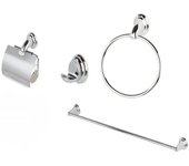 CONFORTIME Accesorios ba;o 4psc con estuche. Versatil y moderno, comparto y sencillo.