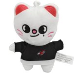 New skzoo plush toy keychain pendant, wandering children's humanoid doll Leeknow Hyunjin pendant, children's birthday gift