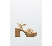 Sandalia de mujer arena Mustang 50566