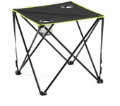 InnovaGoods® Mesa Acampada Plegable Ligera, Mesa Camping con Bolsa de Transporte, Mesa Plegable con 2 portavasos, Mesa portátil para Exterior Ideal para picnics, acampadas, jardín, Playa
