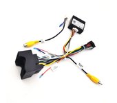 16 Pin to Quadlock Wiring Harness CANBUS Decoder Box Car Quad Lock Cable Adapter for Peugeot 2008 3008 308 307 Citroen C5 C4 C3