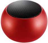 Minialtavoz portátil Bluetooth, altavoz inalámbrico con sonido de graves estéreo, altavoz de viaje, emparejamiento inalámbrico, idea para medias navideñas (oro)