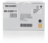 Sharp - MXC30GTY cartucho de tóner 1 pieza(s) Original Amarillo MX-C30GTY