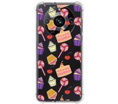 Funda Silicona Antigolpes para Realme 11 Pro / 11 Pro+ Plus diseño Dulces 01 Dibujos