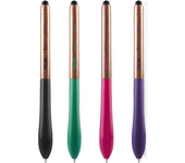 Milan 1x Bolígrafo Boli + Puntero para Pantalla Táctil iPad Table PAD TAB, Ballpen Stylus Cooper, Para la Escuela, Cole o el Hogar - Material Escolar y de Oficina. Vuelta al cole. Recambio, Repuesto (Colores Variados)
