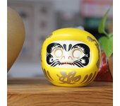 4 Inch Japanese Ceramic Daruma Doll Lucky Cat Fortune Ornament Money Box Office