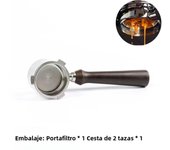 51mm Bottomless Portafilter For Delonghi 9155/9255/9355/9335/9665 Stainless Steel Naked Coffee Handle With Basket