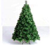 Árbol de Navidad 180cm Pino Verde Realista con Ramas Gruesas y Base Metálica